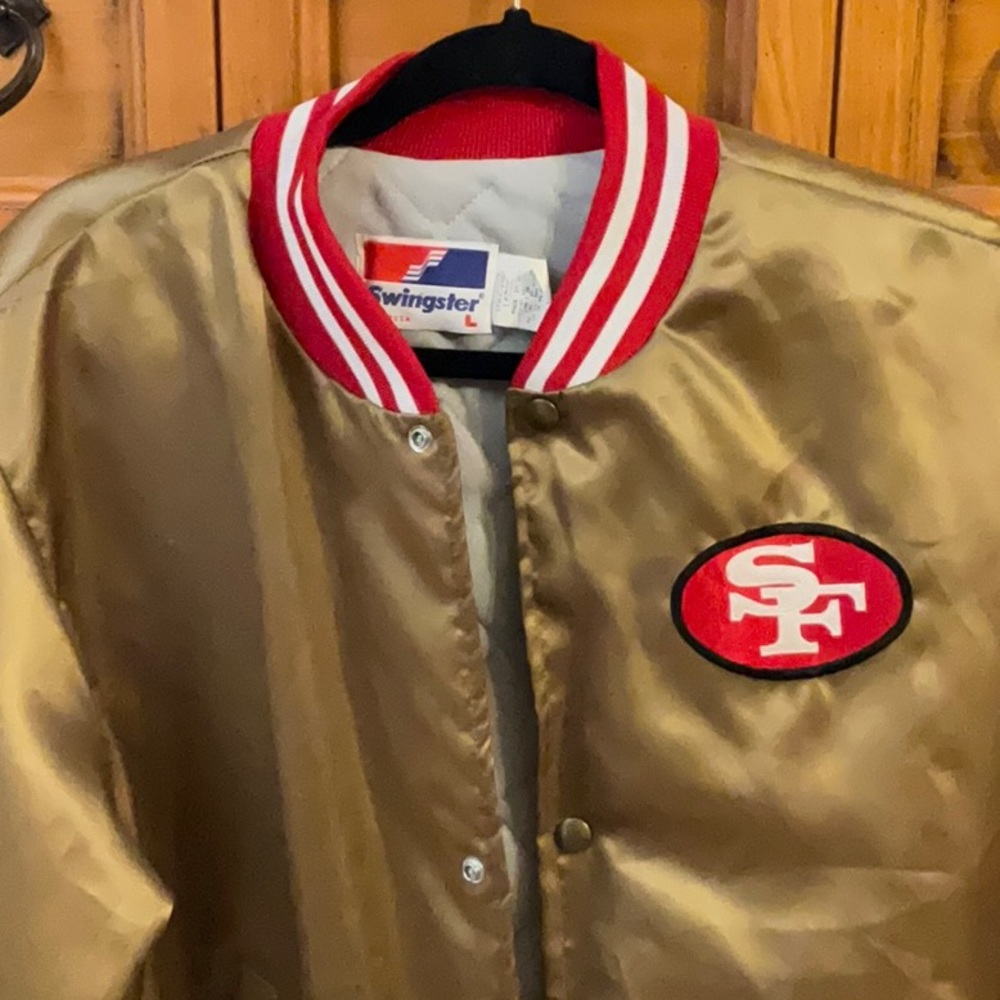 SAN FRANCISCO 49ERS SATIN JACKET